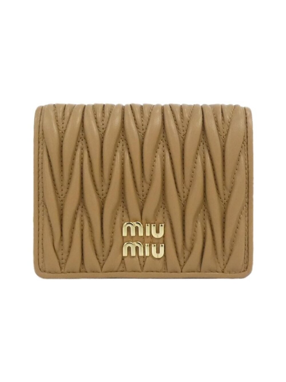 Miu Miu Wallet Brown